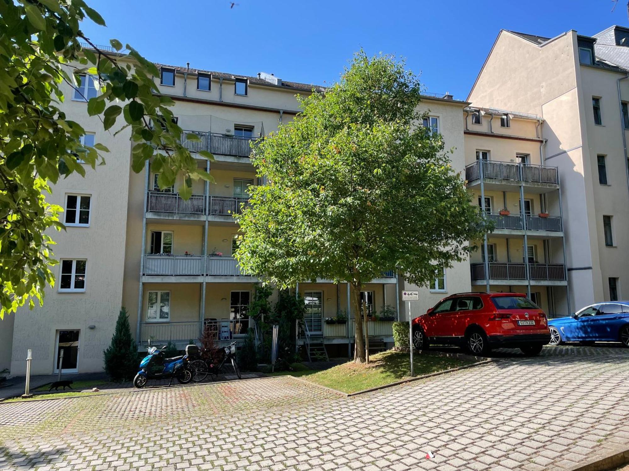 Ruhige Maisonettewohnung Auf Dem Kassberg Chemnitz Exteriör bild