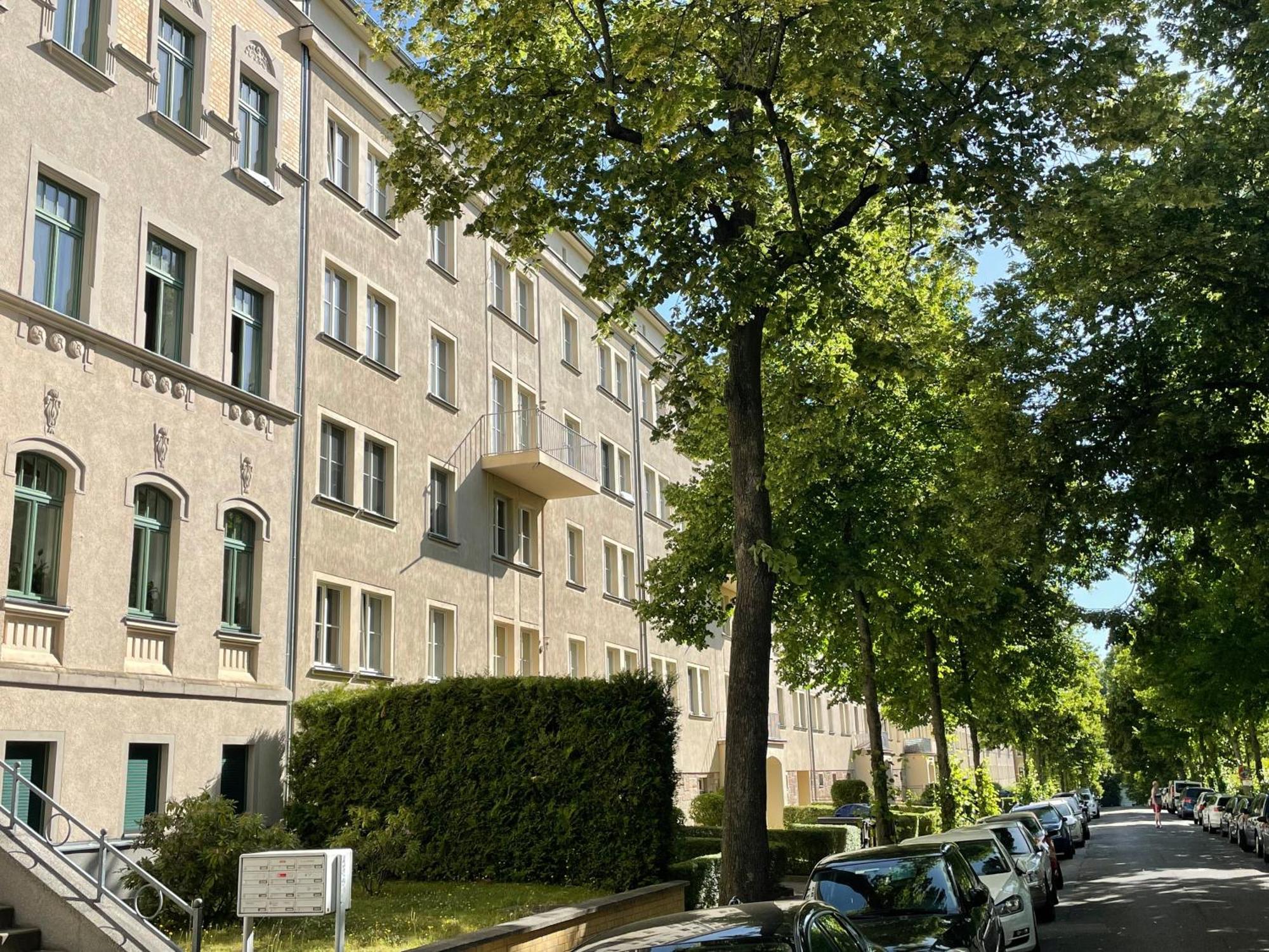 Ruhige Maisonettewohnung Auf Dem Kassberg Chemnitz Exteriör bild